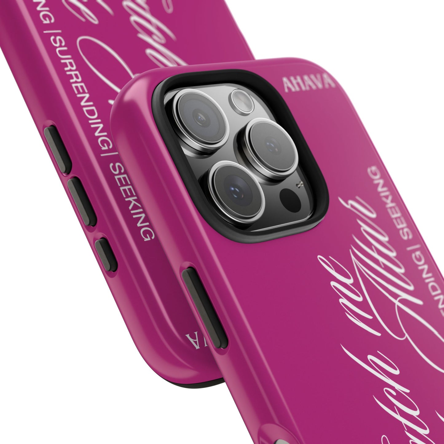 "Catch Me at the Altar" Pink Phone Case