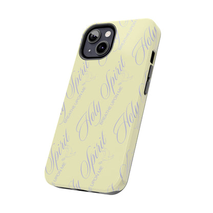 "Holy Spirit, Breathe Upon me" Buttercream Phone Case