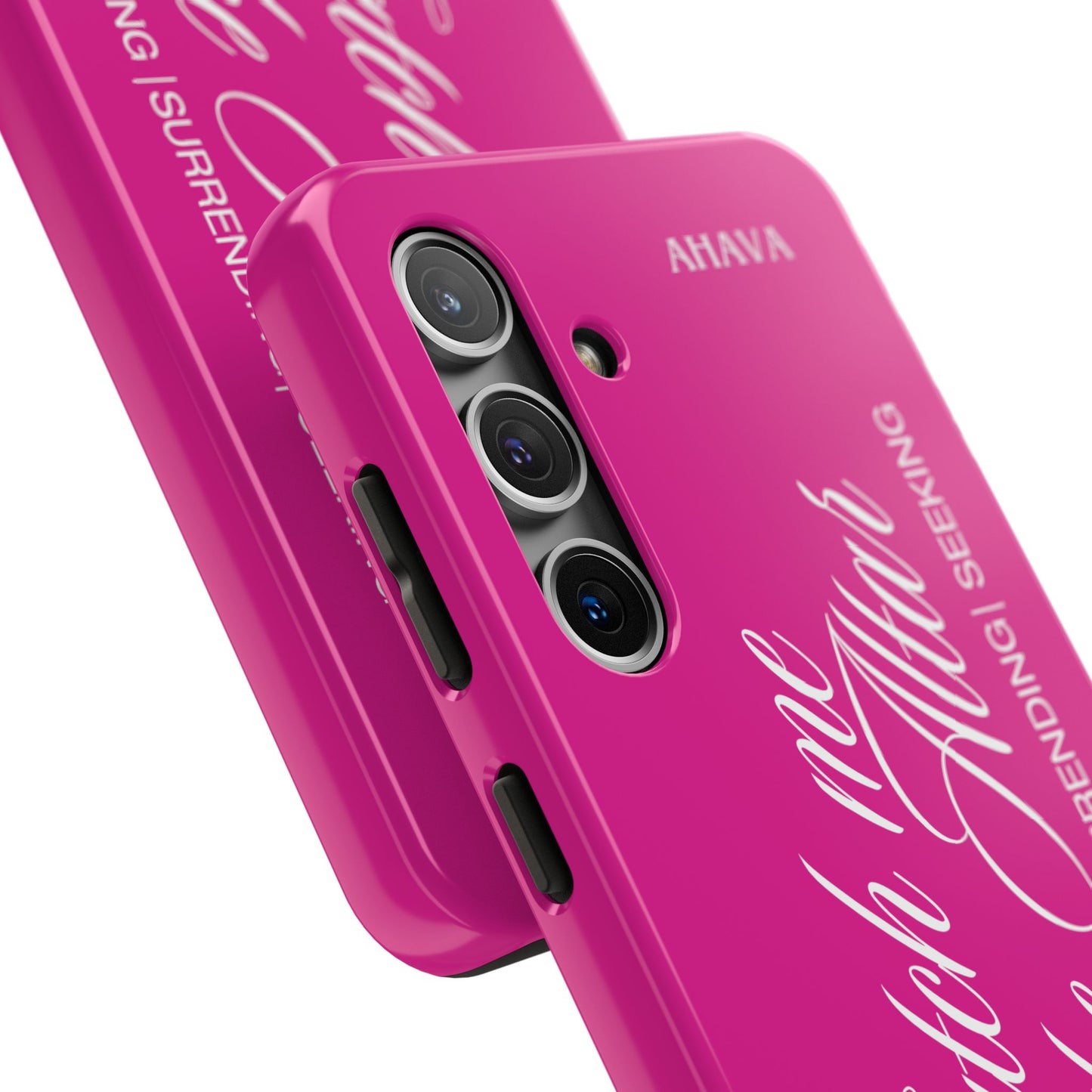 "Catch Me at the Altar" Hot Pink Phone Case