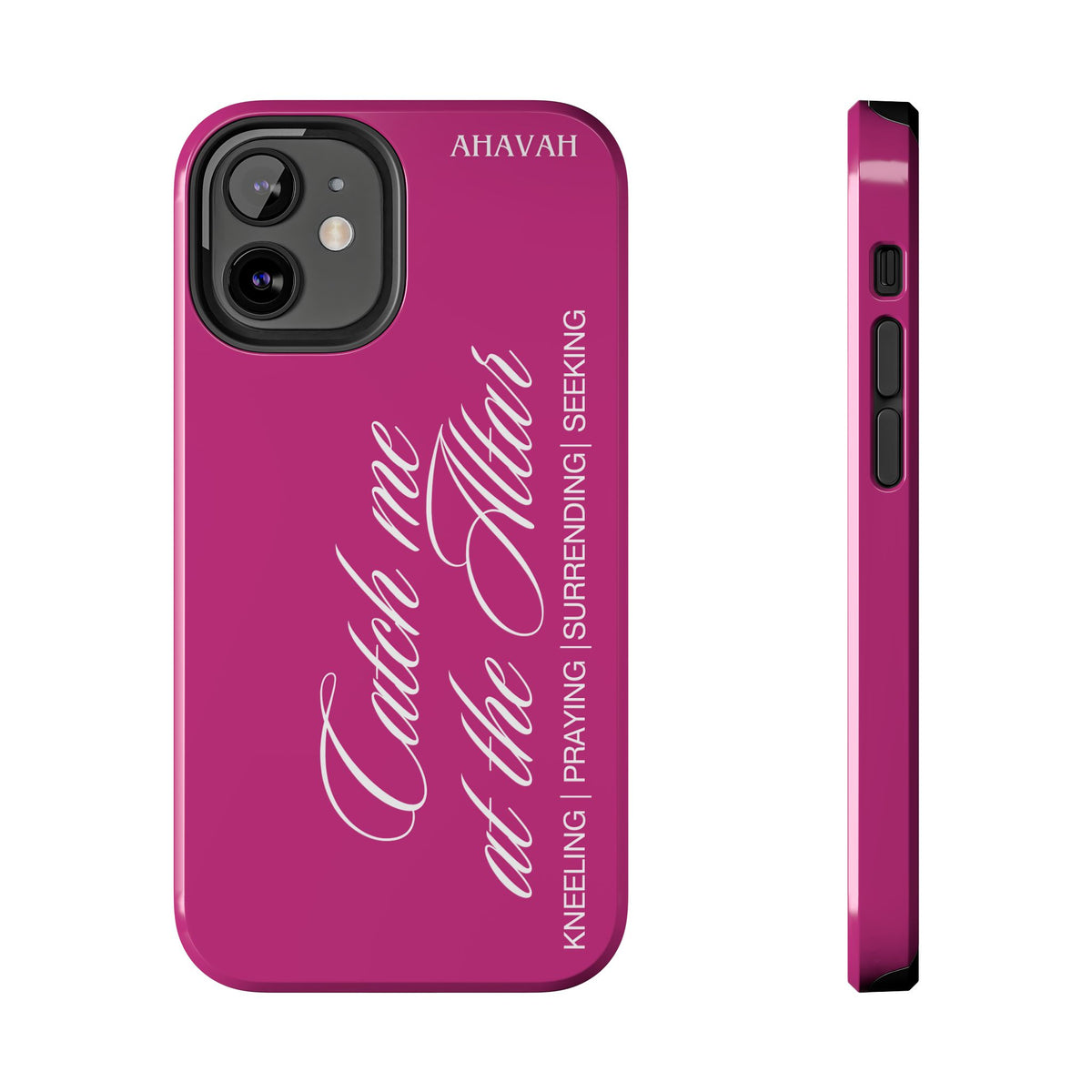 Catch Me at the Altar Phone Case - 	Berry Rose