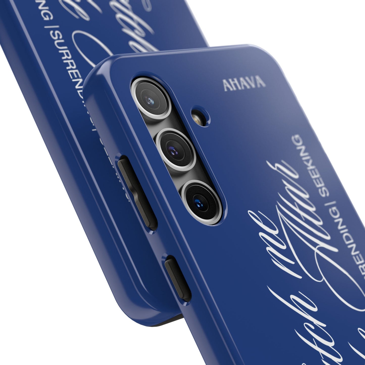 "Catch Me at the Altar" Blue Phone Case