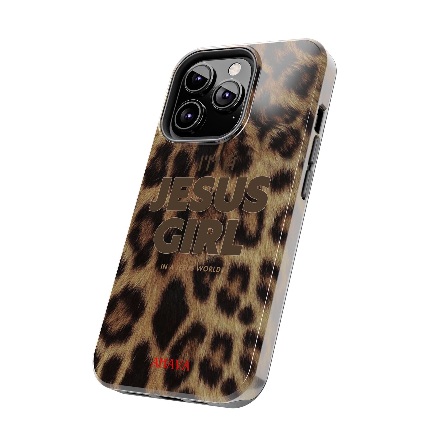 I'm a Jesus Girl Case - Leopard