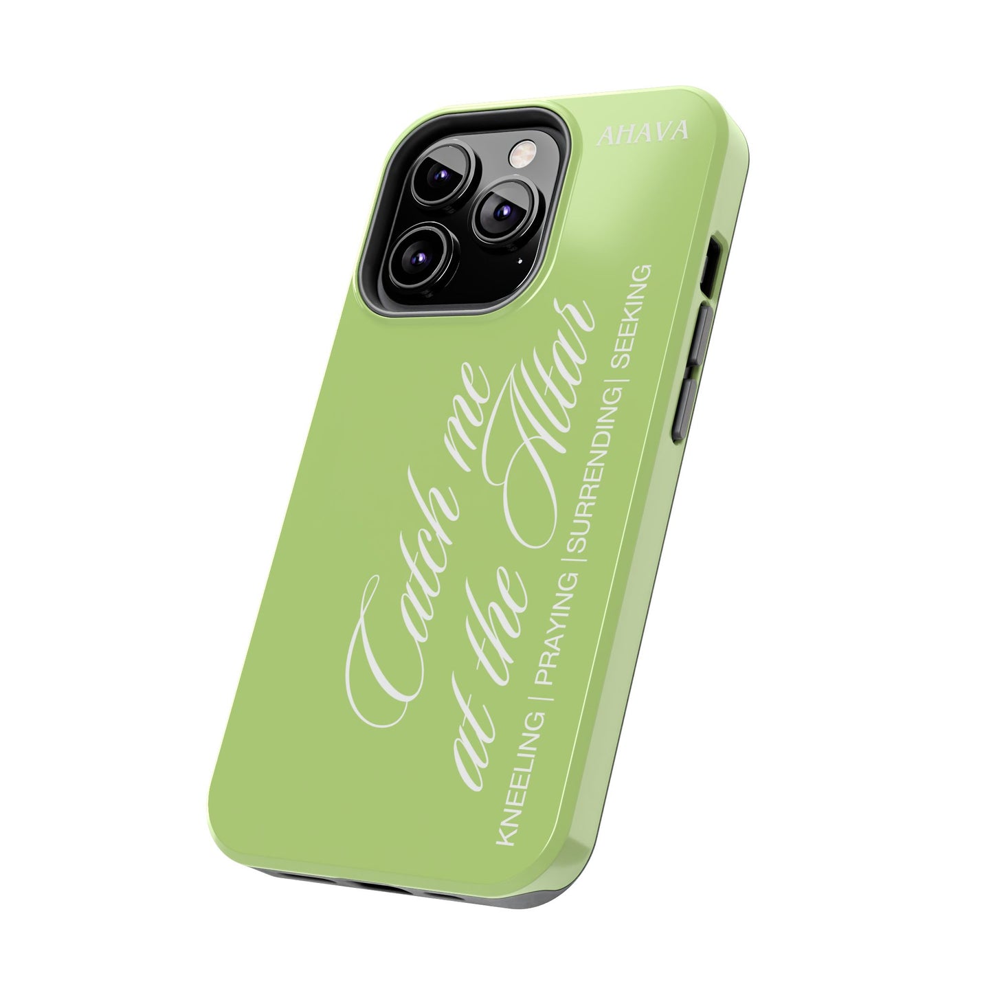 "Catch Me at the Altar" Matcha Tea Phone Case