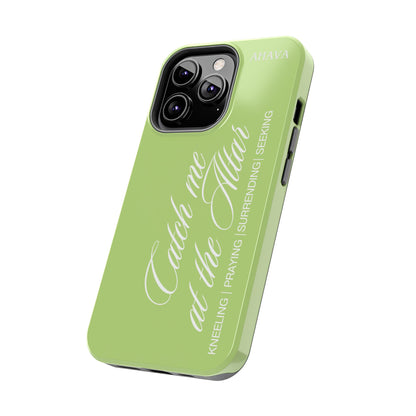 "Catch Me at the Altar" Matcha Tea Phone Case