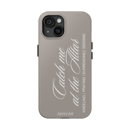 Catch Me at the Altar | Stone Altar Phone Case