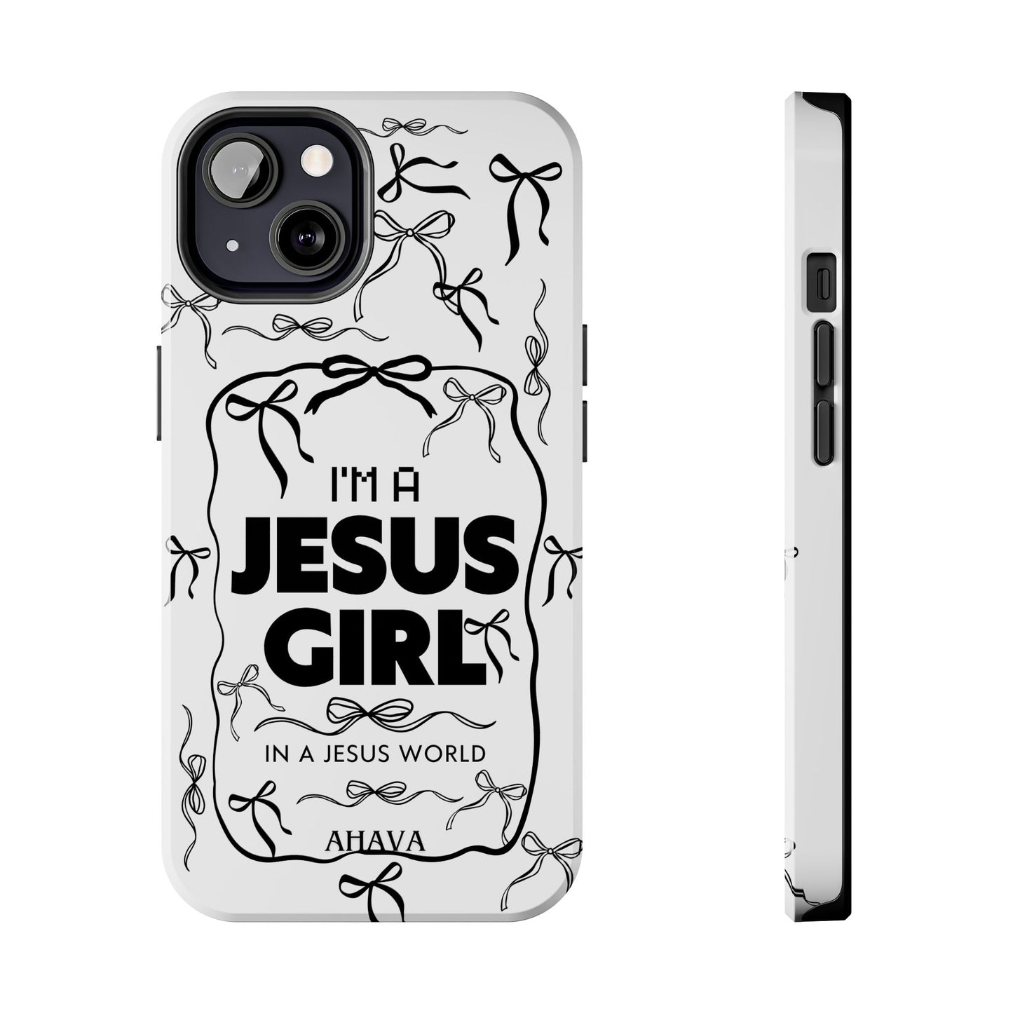 I'm a Jesus Girl  Case - black