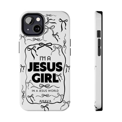 I'm a Jesus Girl  Case - black