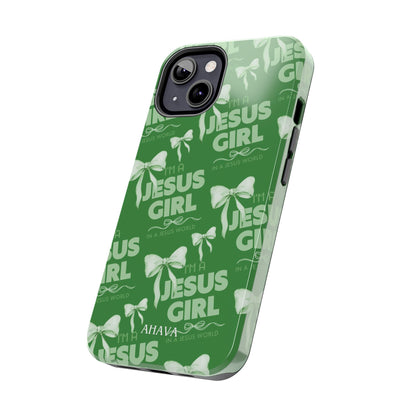 I'm a Jesus Girl Case - Green