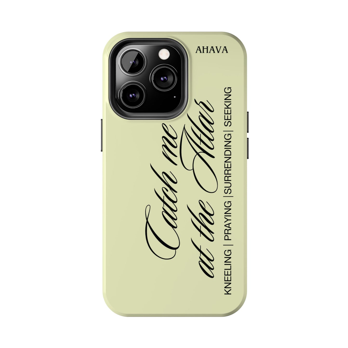 "Catch Me at the Altar" Lemon Phone Case