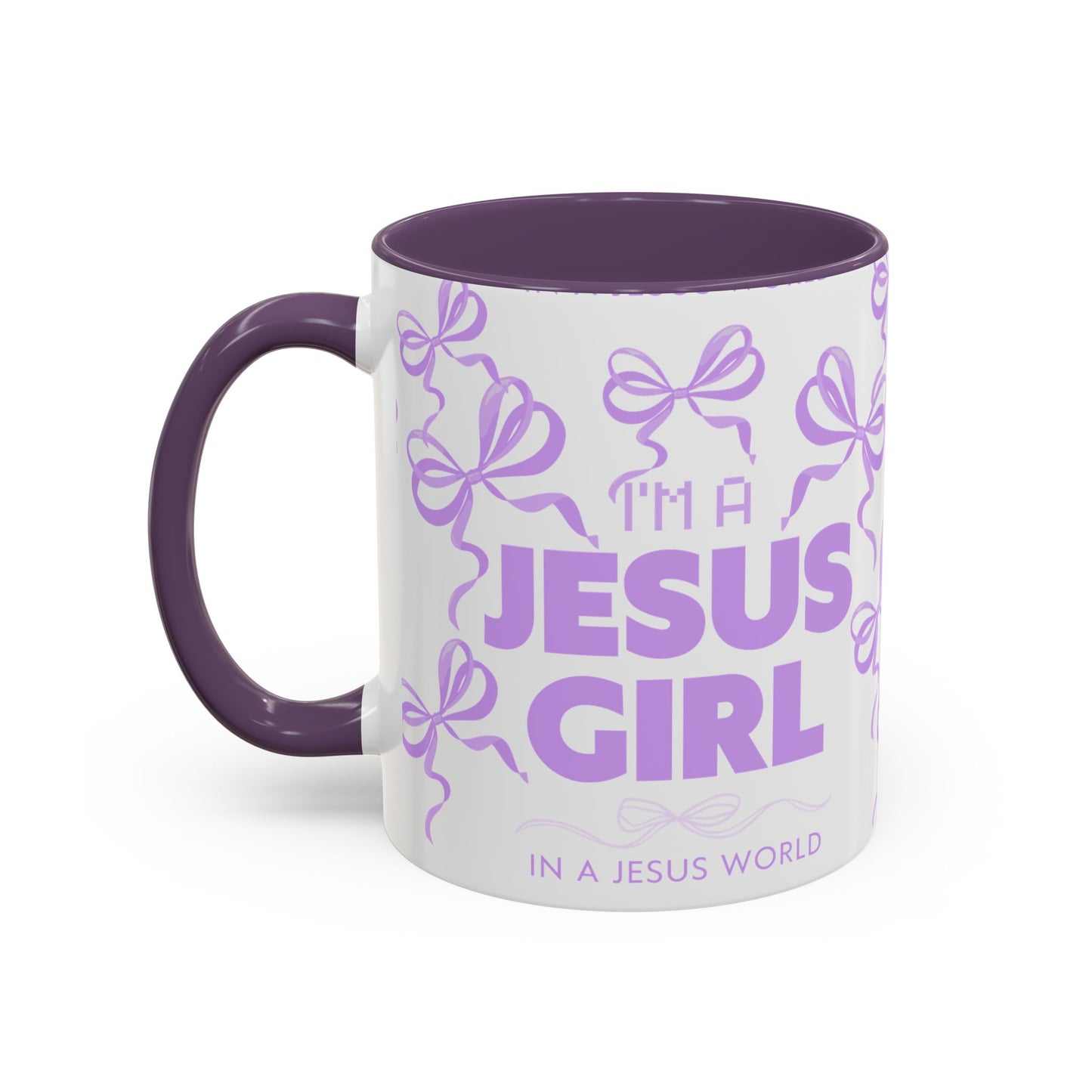 I'm a Jesus Girl Mug - Purple