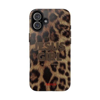 I'm a Jesus Girl Case - Leopard