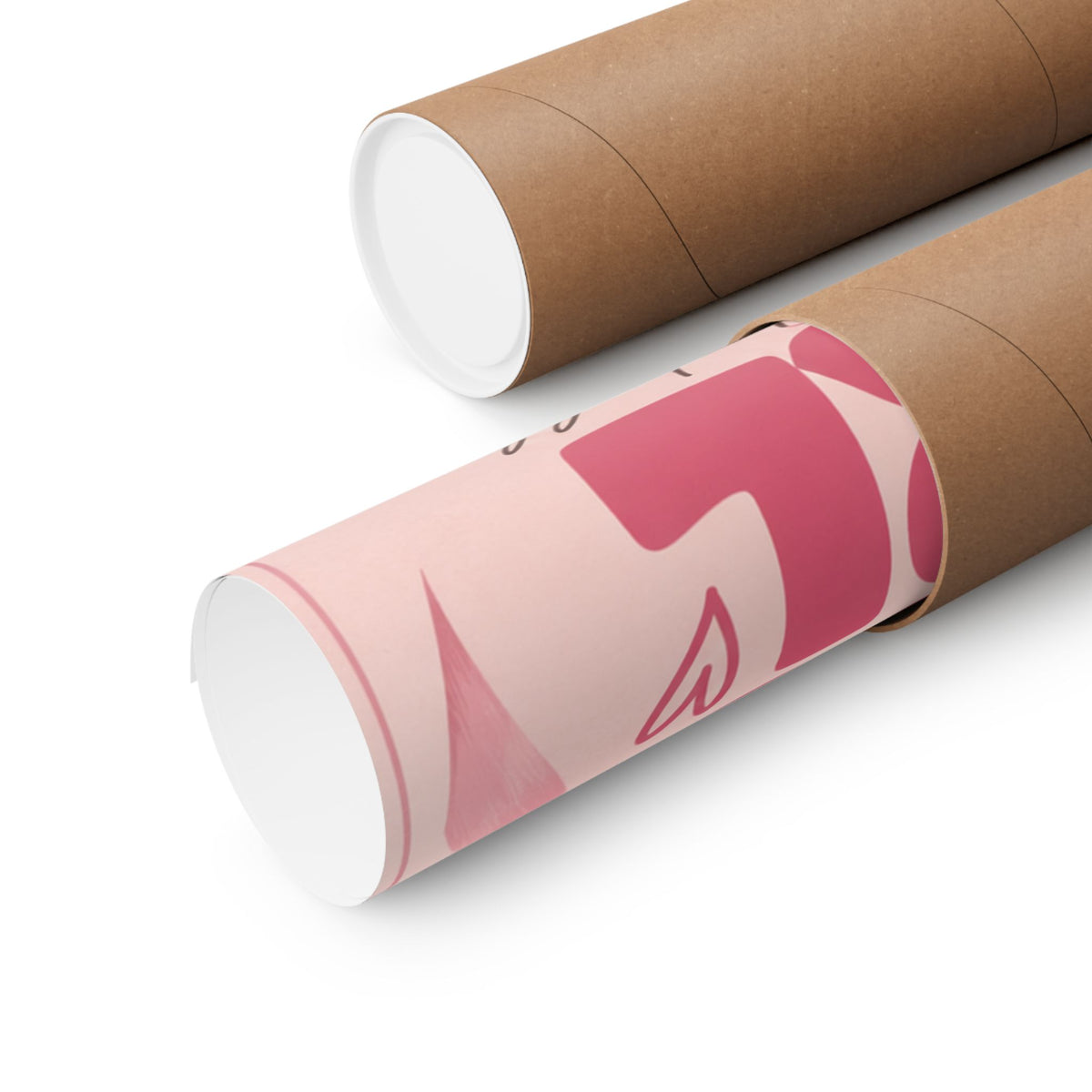 Jesus Girl in a Jesus World Pink poster