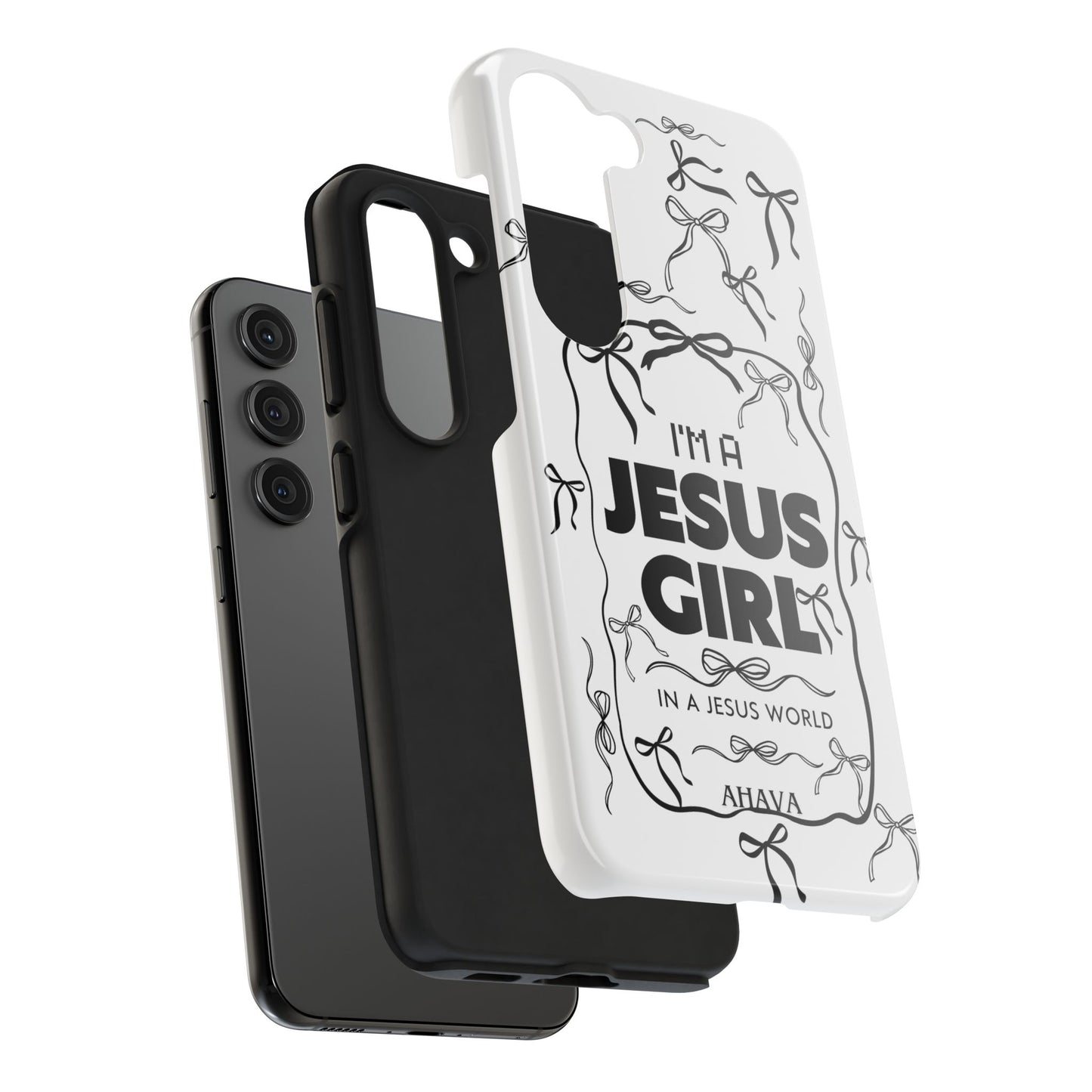 I'm a Jesus Girl  Case - black
