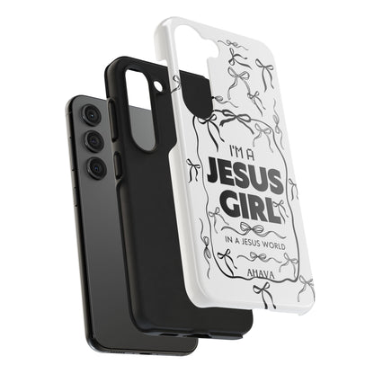 I'm a Jesus Girl  Case - black
