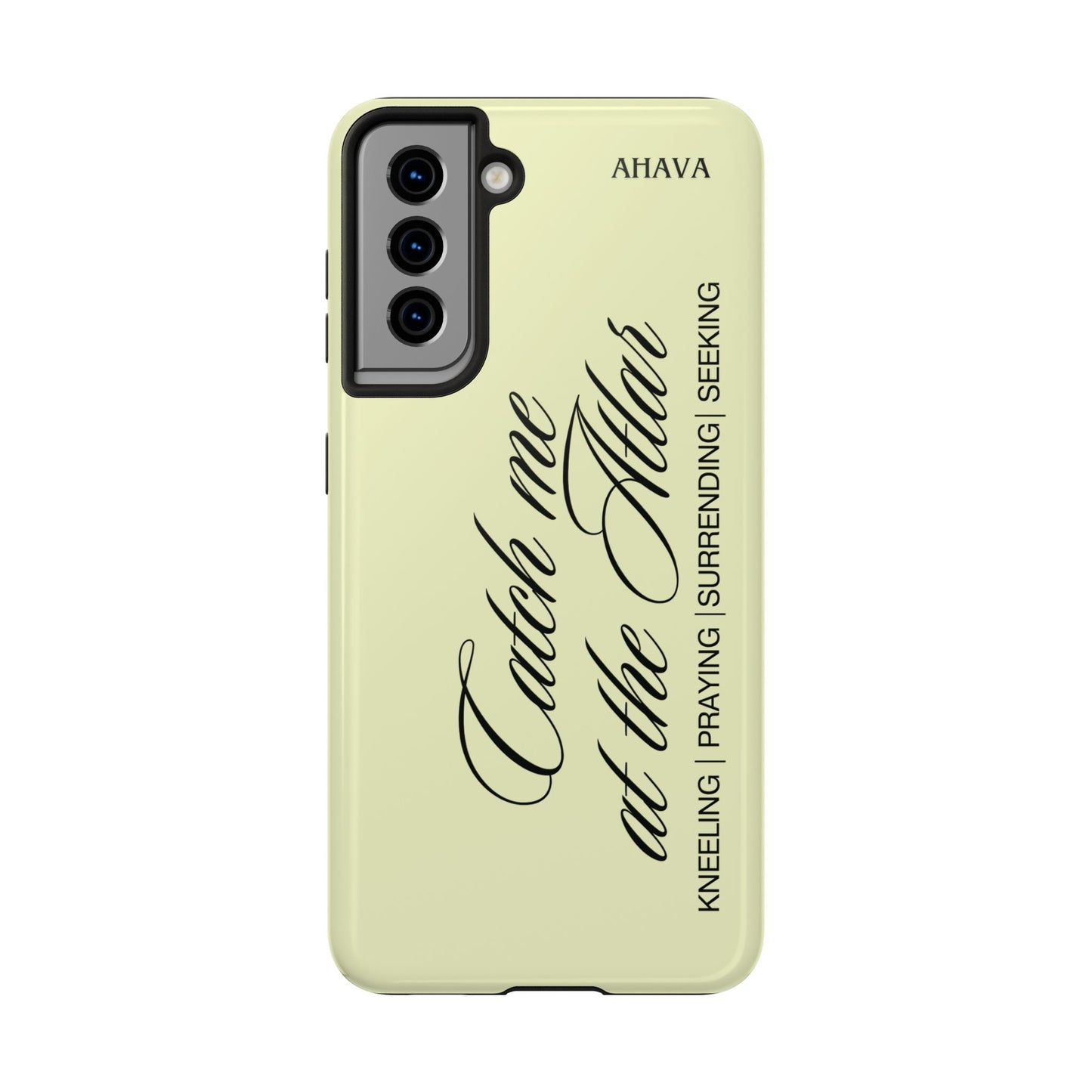 "Catch Me at the Altar" Lemon Phone Case