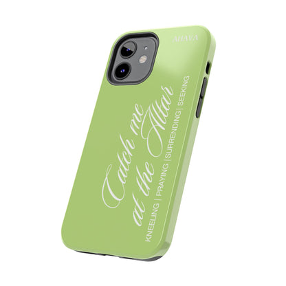 "Catch Me at the Altar" Matcha Tea Phone Case