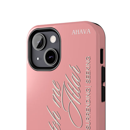 "Catch Me at the Altar" Dusty Rose Phone Case