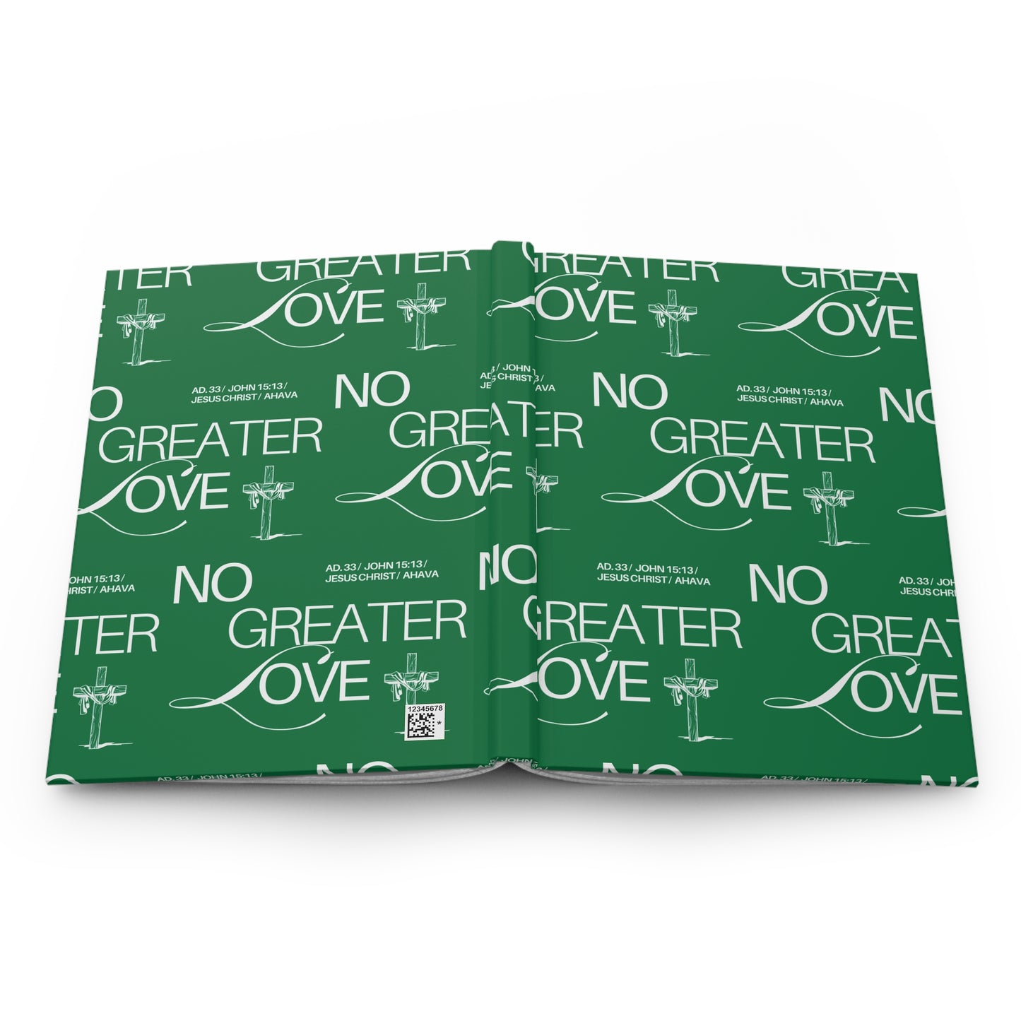"No Greater Love" (Green) Journal