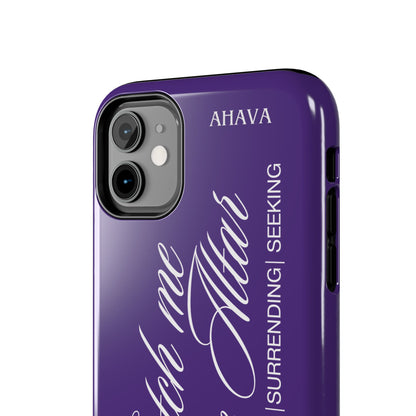 "Catch Me at the Altar" Purple Phone Case