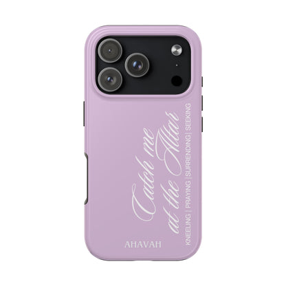 Catch Me at the Altar Phone Case | Lavender Veil