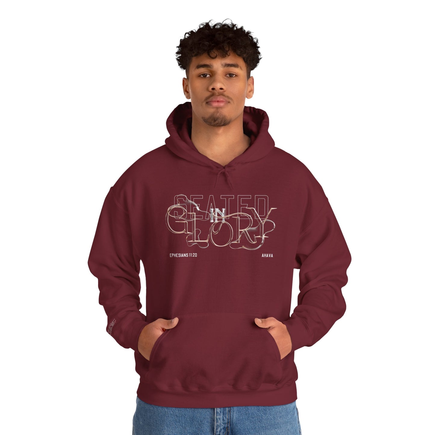 Seated in Glory |  Ephesians 1:20 Hoodie