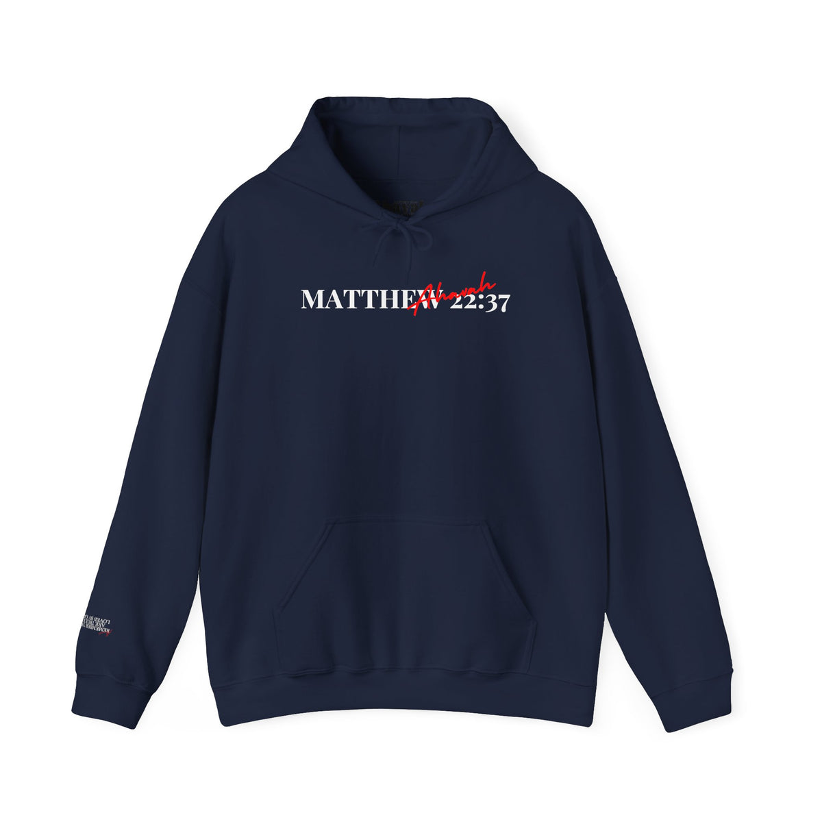Lover of Christ | Matthew 22:37 Hoodie
