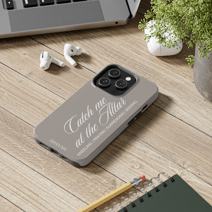 Catch Me at the Altar | Stone Altar Phone Case