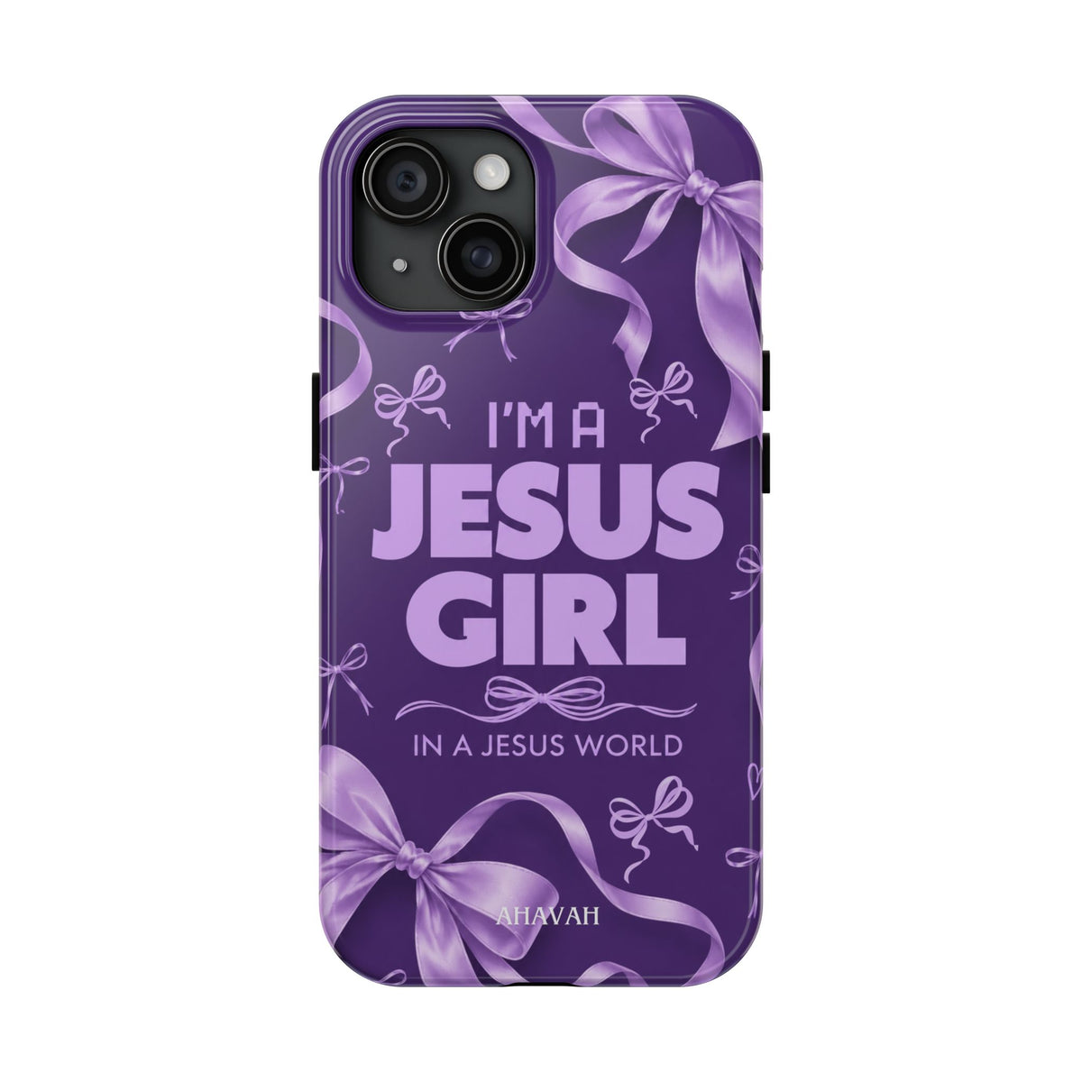 I'm a Jesus Girl Phone Case - Purple