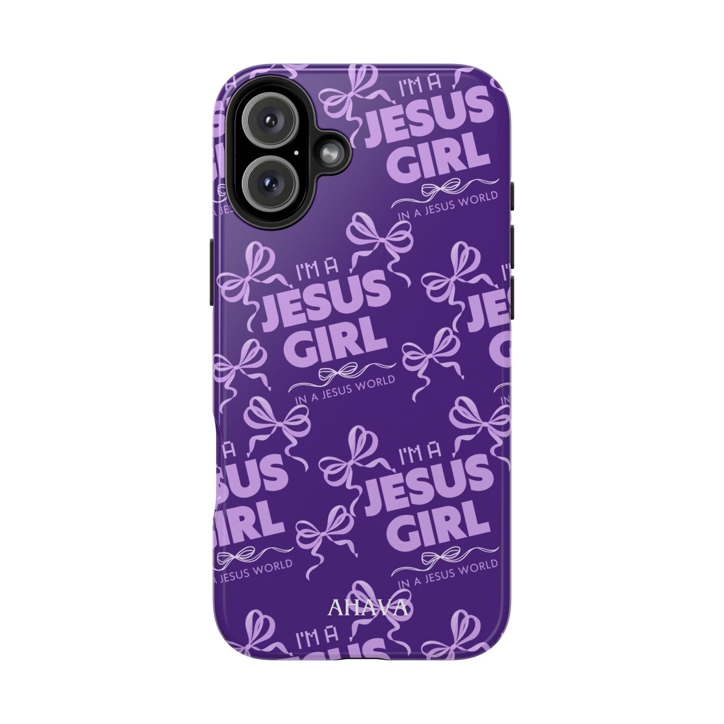 I'm a Jesus Girl Phone Case - Purple