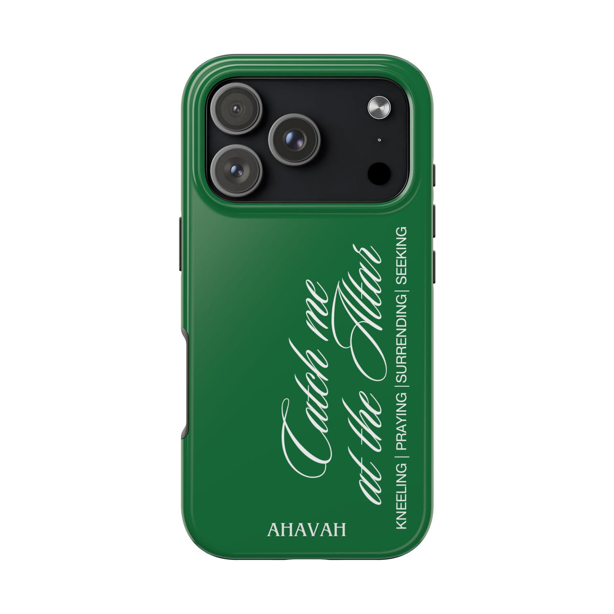 Catch Me at the Altar Phone Case | Garden Green