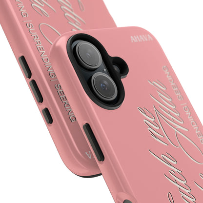 "Catch Me at the Altar" Dusty Rose Phone Case