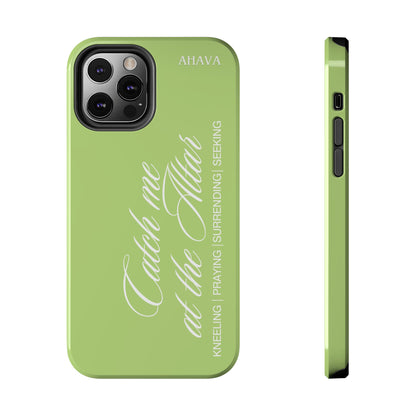 "Catch Me at the Altar" Matcha Tea Phone Case