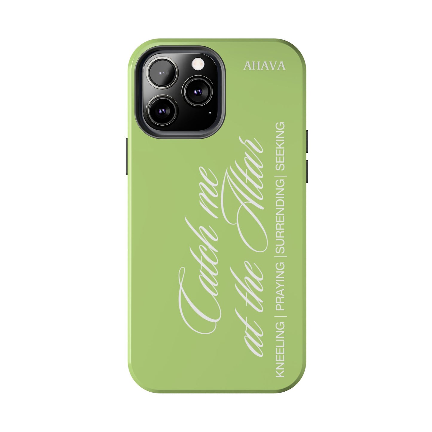 "Catch Me at the Altar" Matcha Tea Phone Case