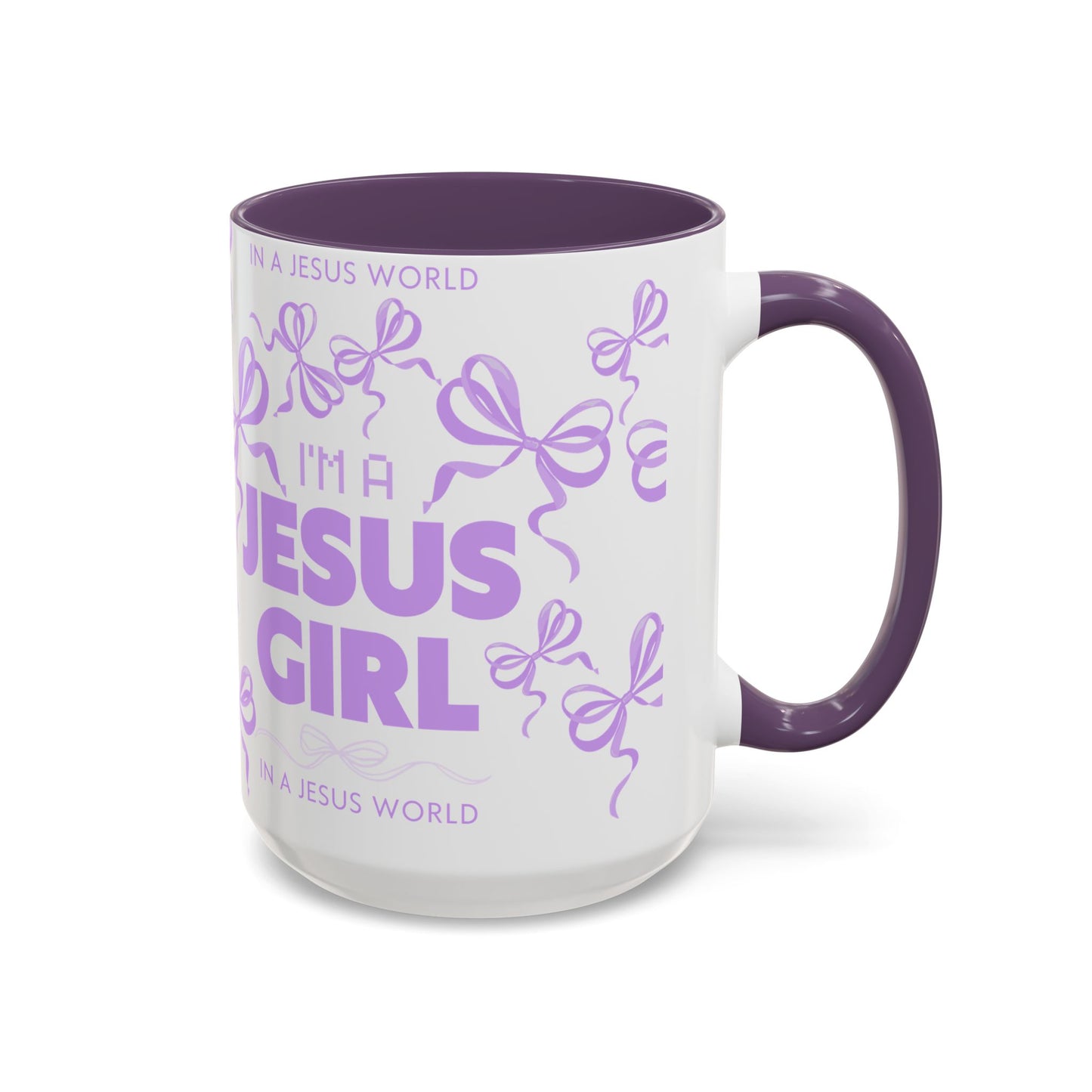 I'm a Jesus Girl Mug - Purple