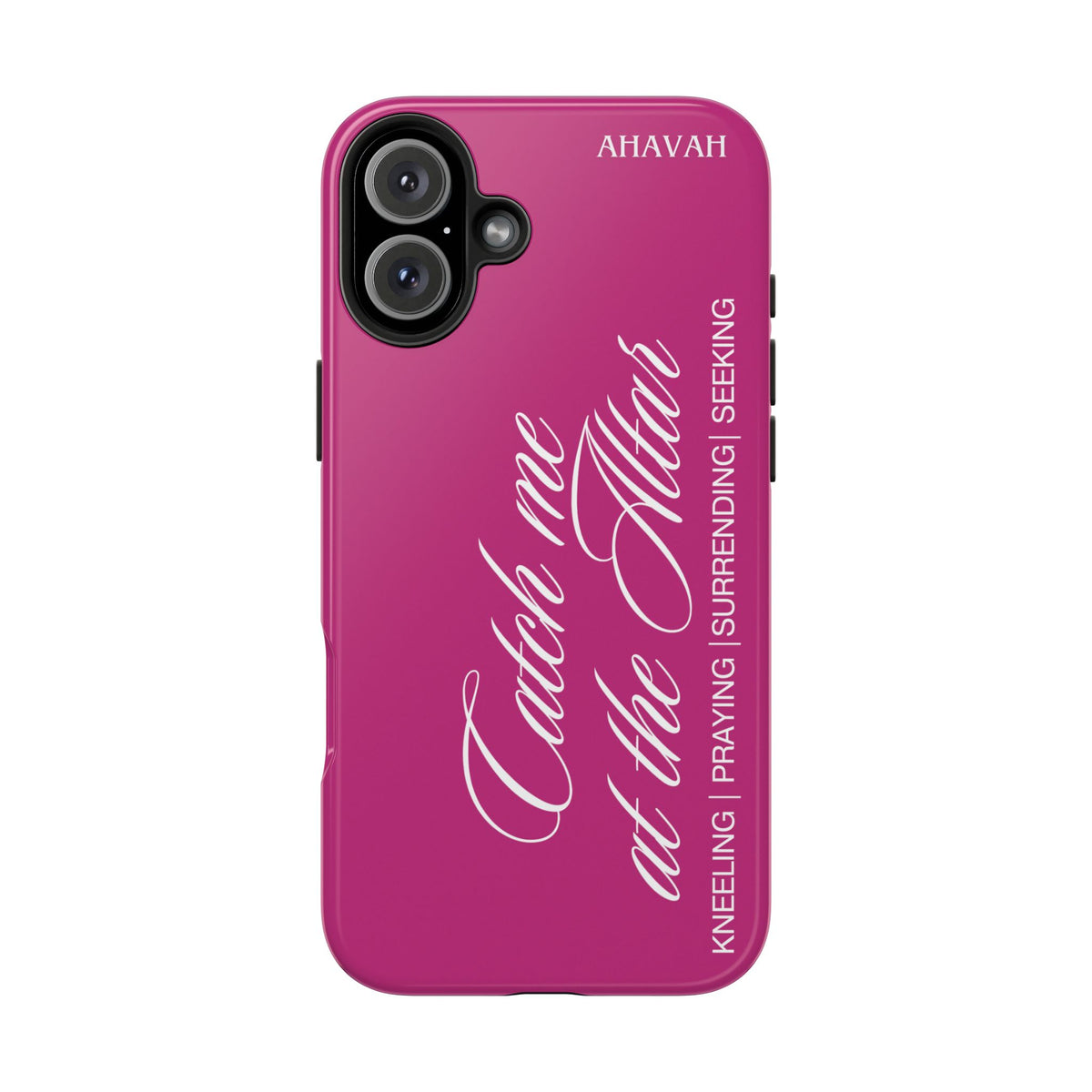 Catch Me at the Altar Phone Case - 	Berry Rose