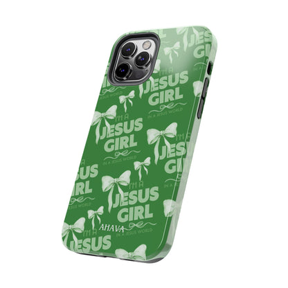 I'm a Jesus Girl Case - Green