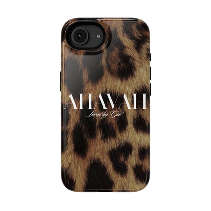 Leopard Print Ahavah Phone Case