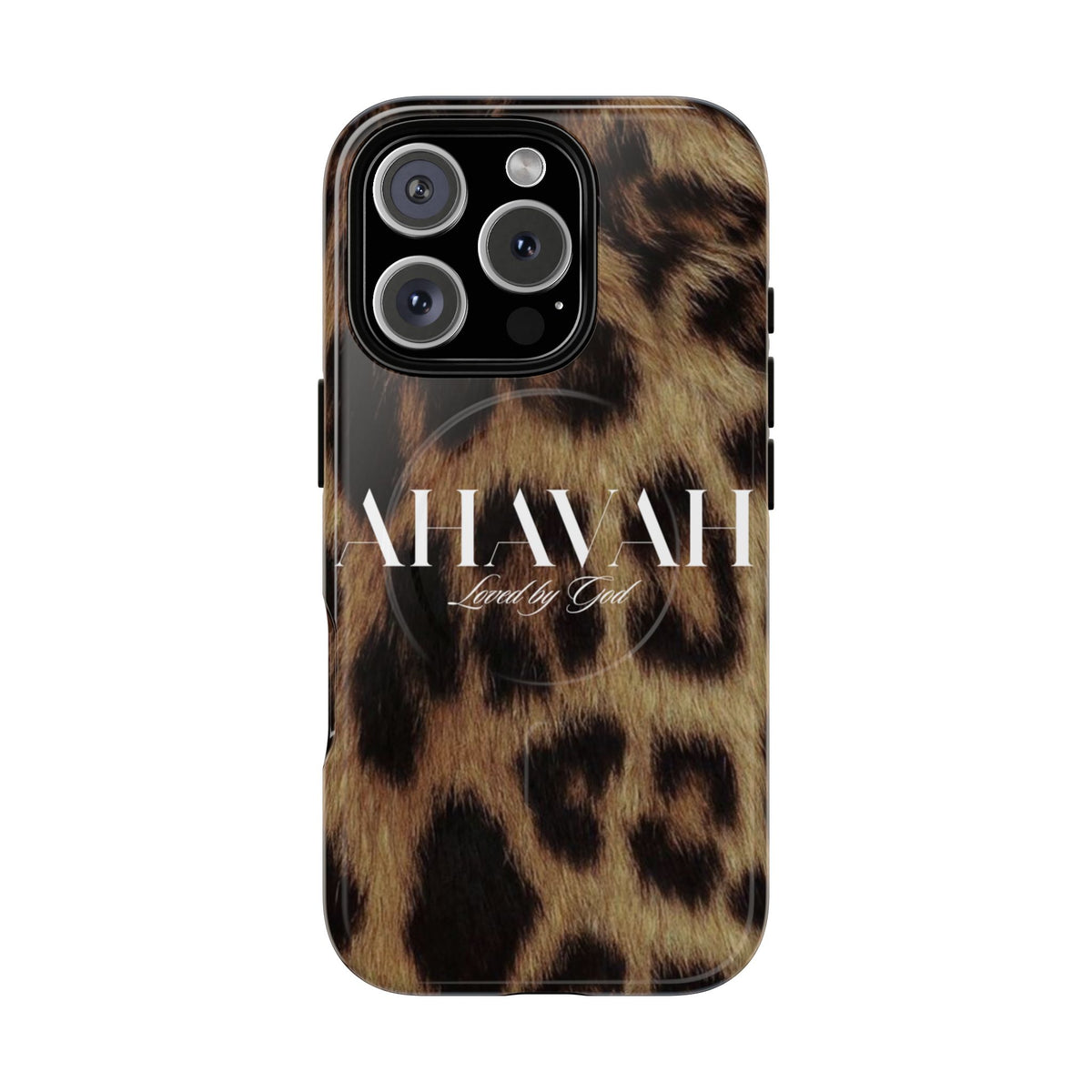 Leopard Ahava Magnetic Phone Case