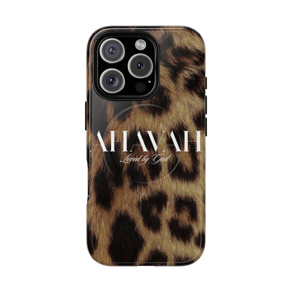 Leopard Ahava Magnetic Phone Case
