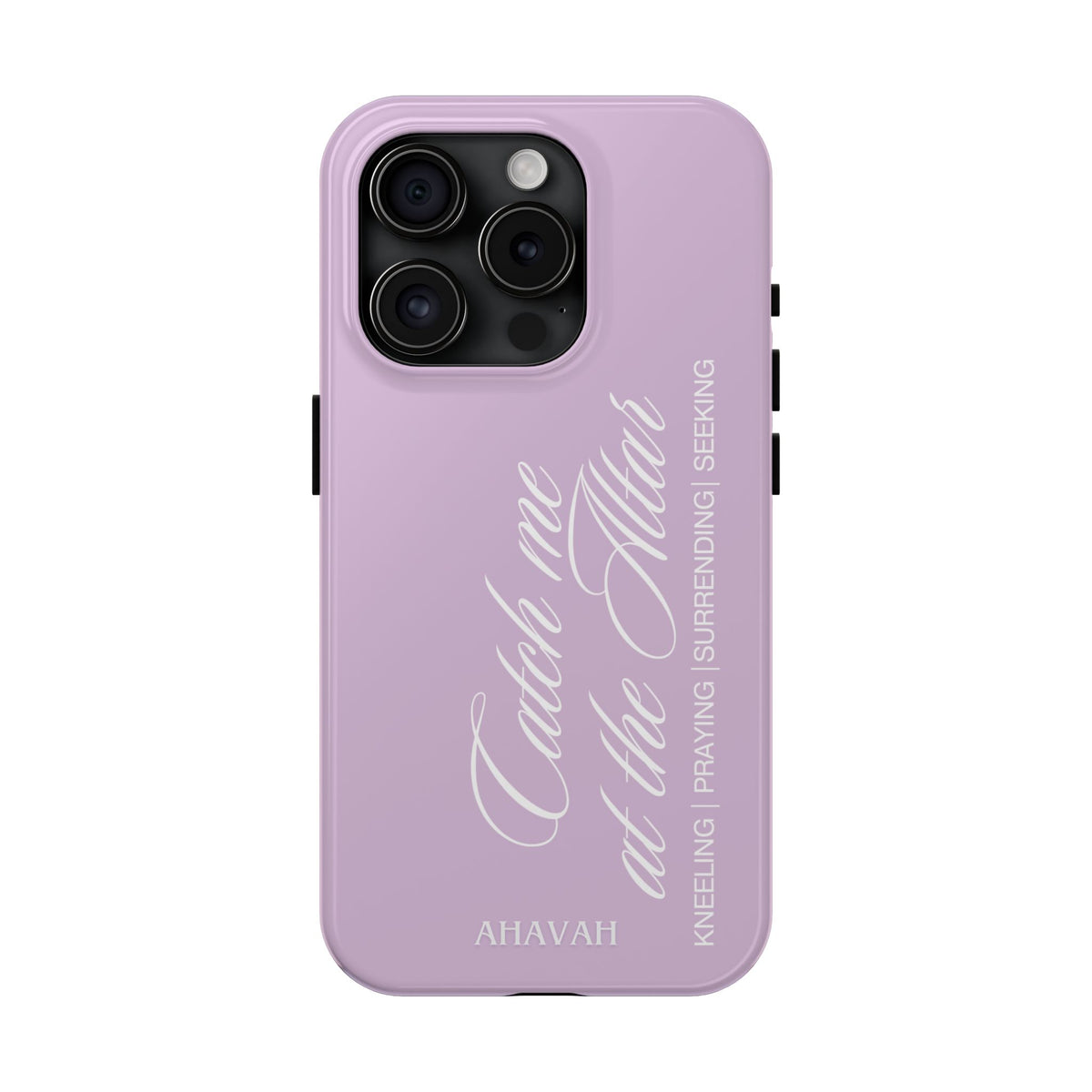 Catch Me at the Altar Phone Case | Lavender Veil