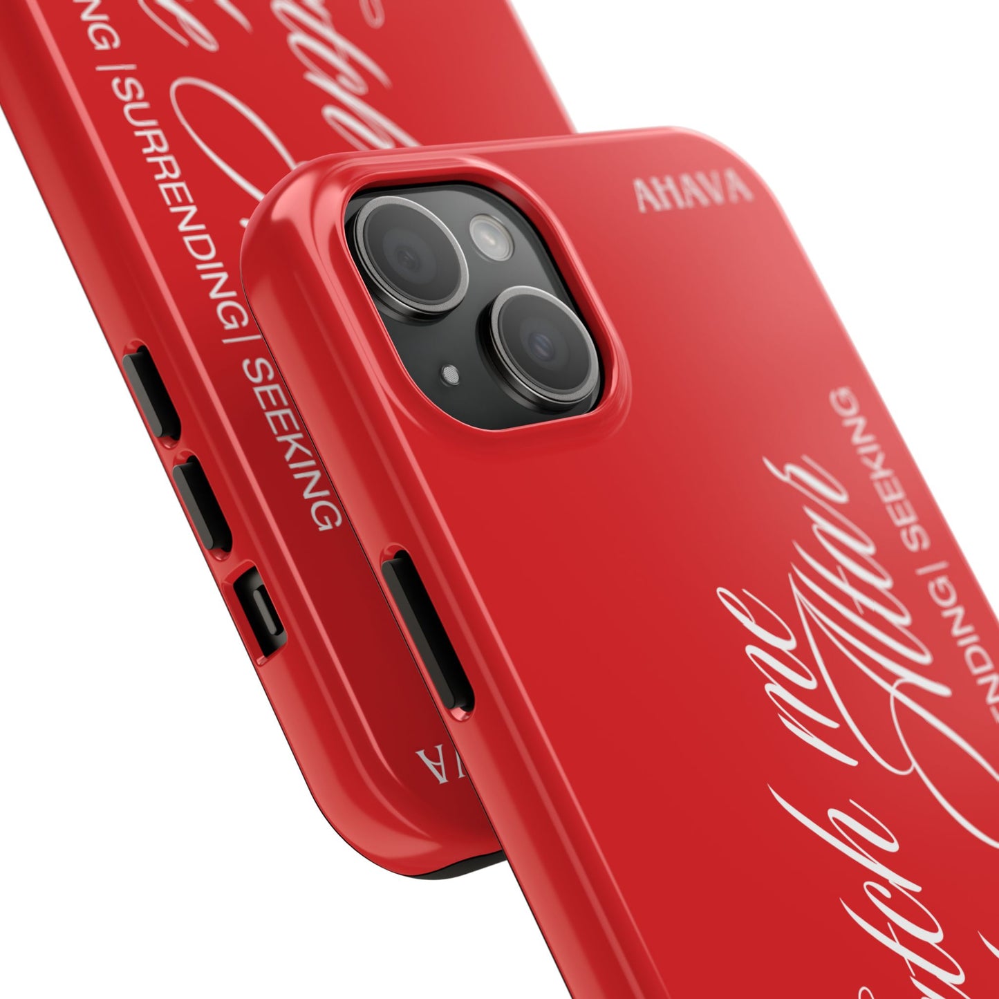 "Catch Me at the Altar" Red Phone Case