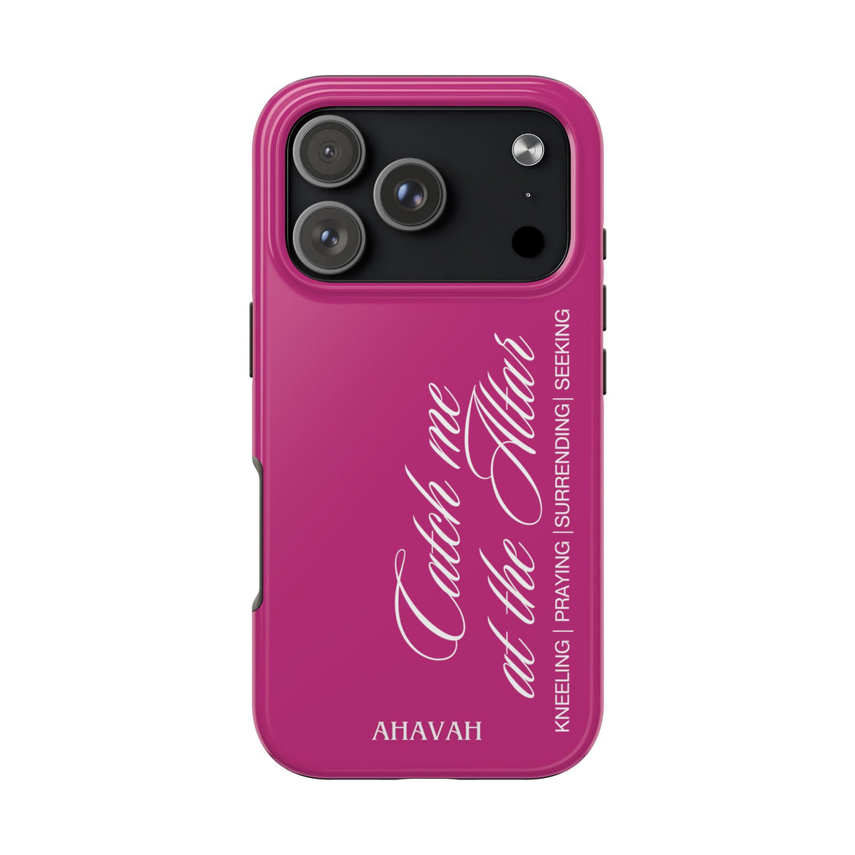 Catch Me at the Altar Phone Case - 	Berry Rose