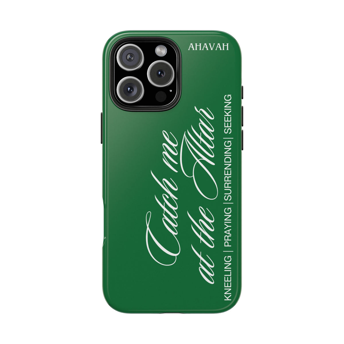Catch Me at the Altar Phone Case | Garden Green