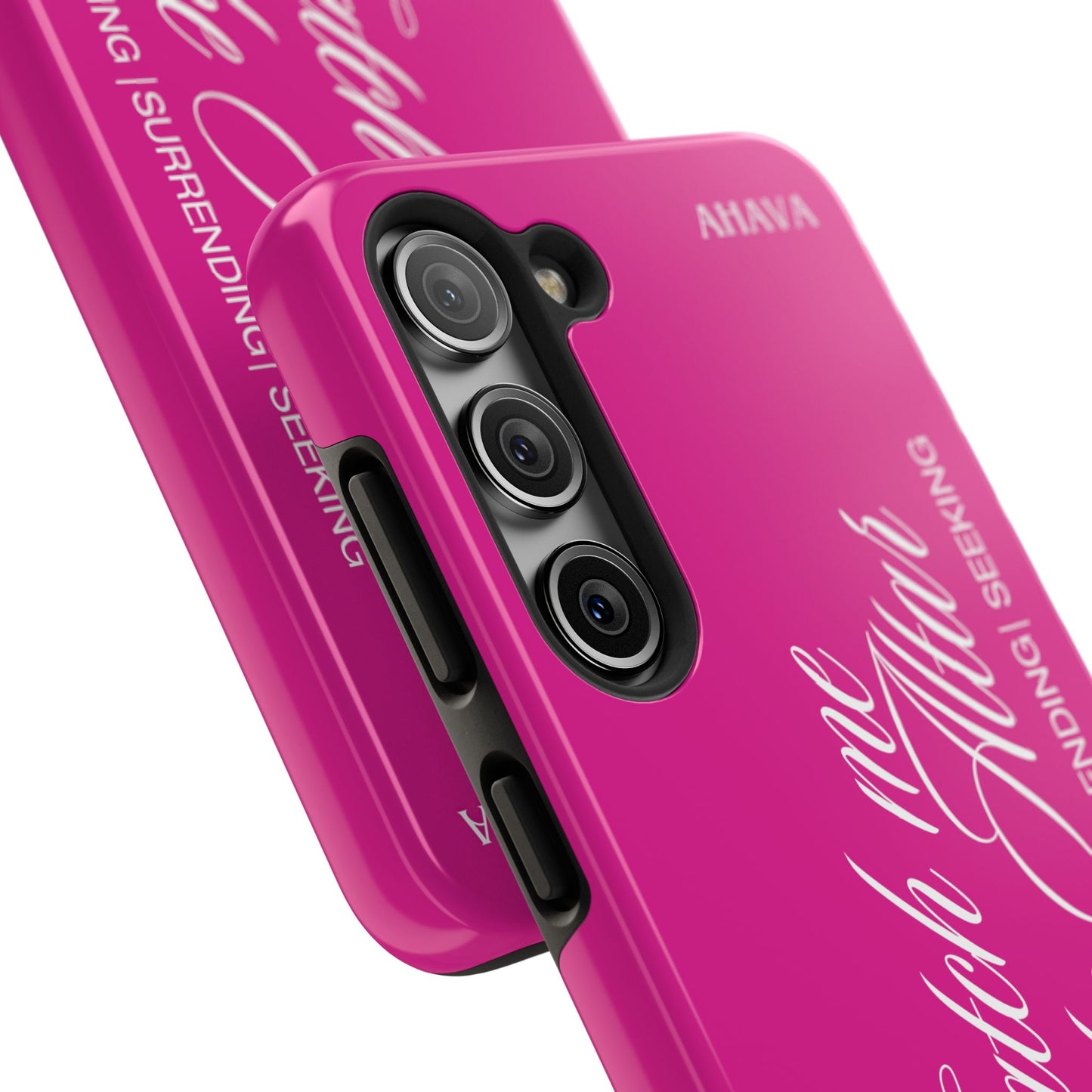 "Catch Me at the Altar" Hot Pink Phone Case