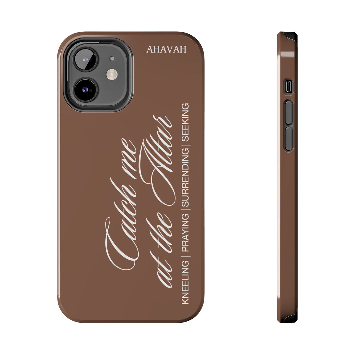 Catch Me at the Altar Phone Case - Cocoa