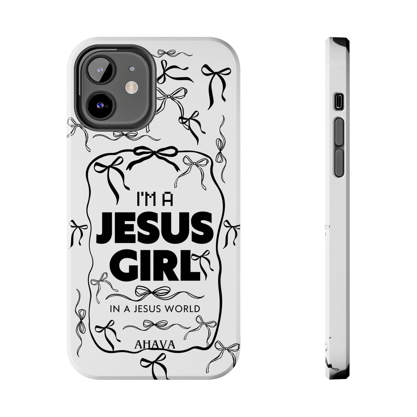 I'm a Jesus Girl  Case - black