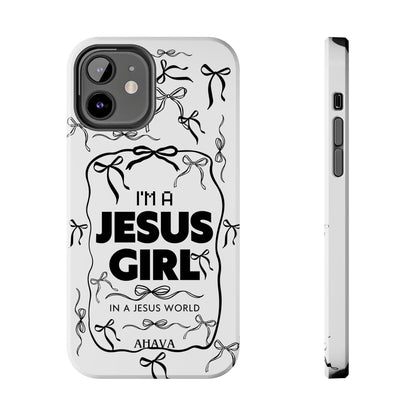 I'm a Jesus Girl  Case - black