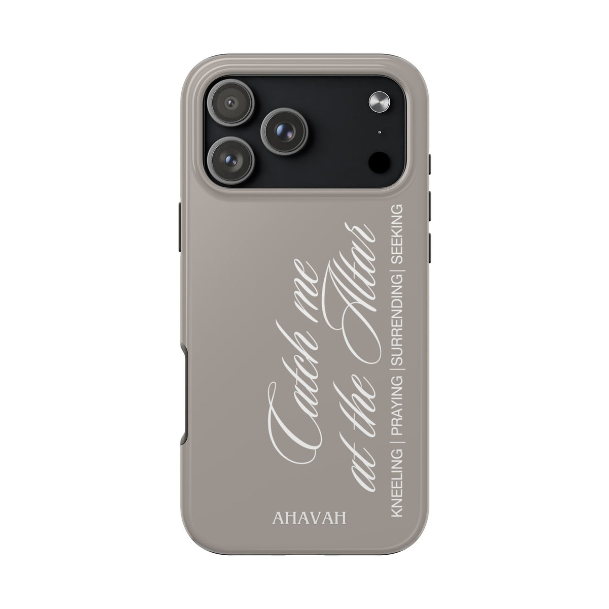 Catch Me at the Altar | Stone Altar Phone Case