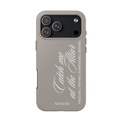 Catch Me at the Altar | Stone Altar Phone Case