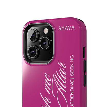 "Catch Me at the Altar" Pink Phone Case